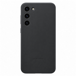 Samsung Leather Cover, Galaxy S23+, must - Nahast ümbris