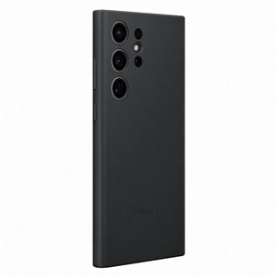 Samsung Leather Cover, Galaxy S23 Ultra, must - Nahast ümbris