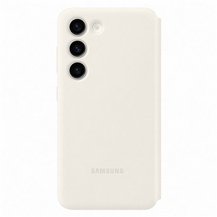 Samsung Smart View Wallet, Galaxy S23, beige - Cover