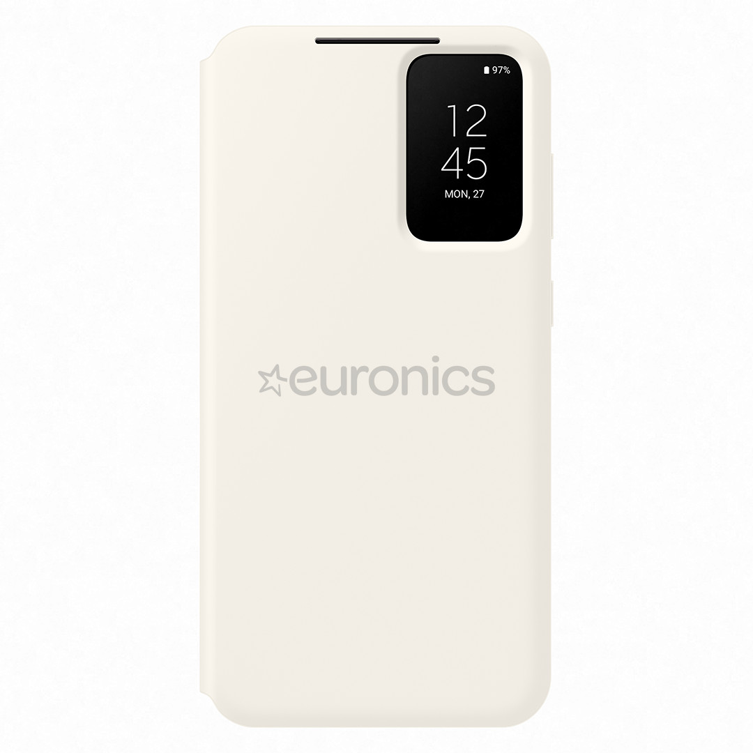 Samsung Smart View Wallet, Galaxy S23+, beige - Cover