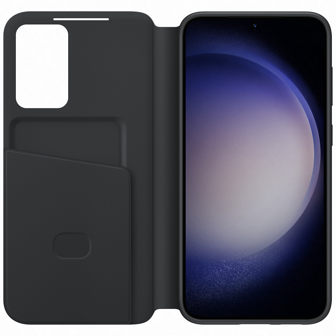 Samsung Smart View Wallet, Galaxy S23+, black - Cover