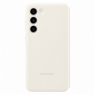 Samsung Smart View Wallet, Galaxy S23+, beige - Cover