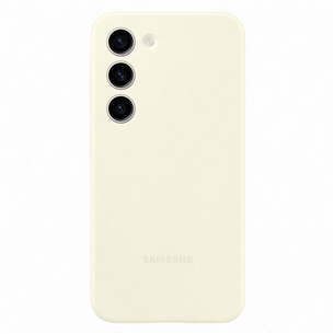 Samsung Silicone Cover, Galaxy S23, бежевый - Чехол