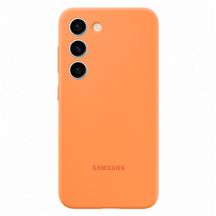 Samsung Silicone Cover, Galaxy S23, oranž - Ümbris EF-PS911TOEGWW