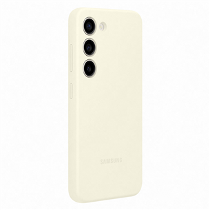 Samsung Silicone Cover, Galaxy S23, beige - Case