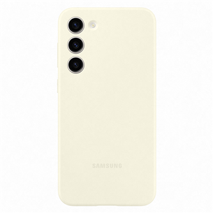 Samsung Silicone Cover, Galaxy S23+, beige - Case EF-PS916TUEGWW