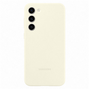 Samsung Silicone Cover, Galaxy S23+, beež - Ümbris