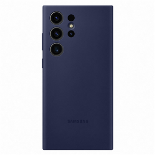 Samsung Silicone Cover, Galaxy S23 Ultra, dark blue - Case EF-PS918TNEGWW
