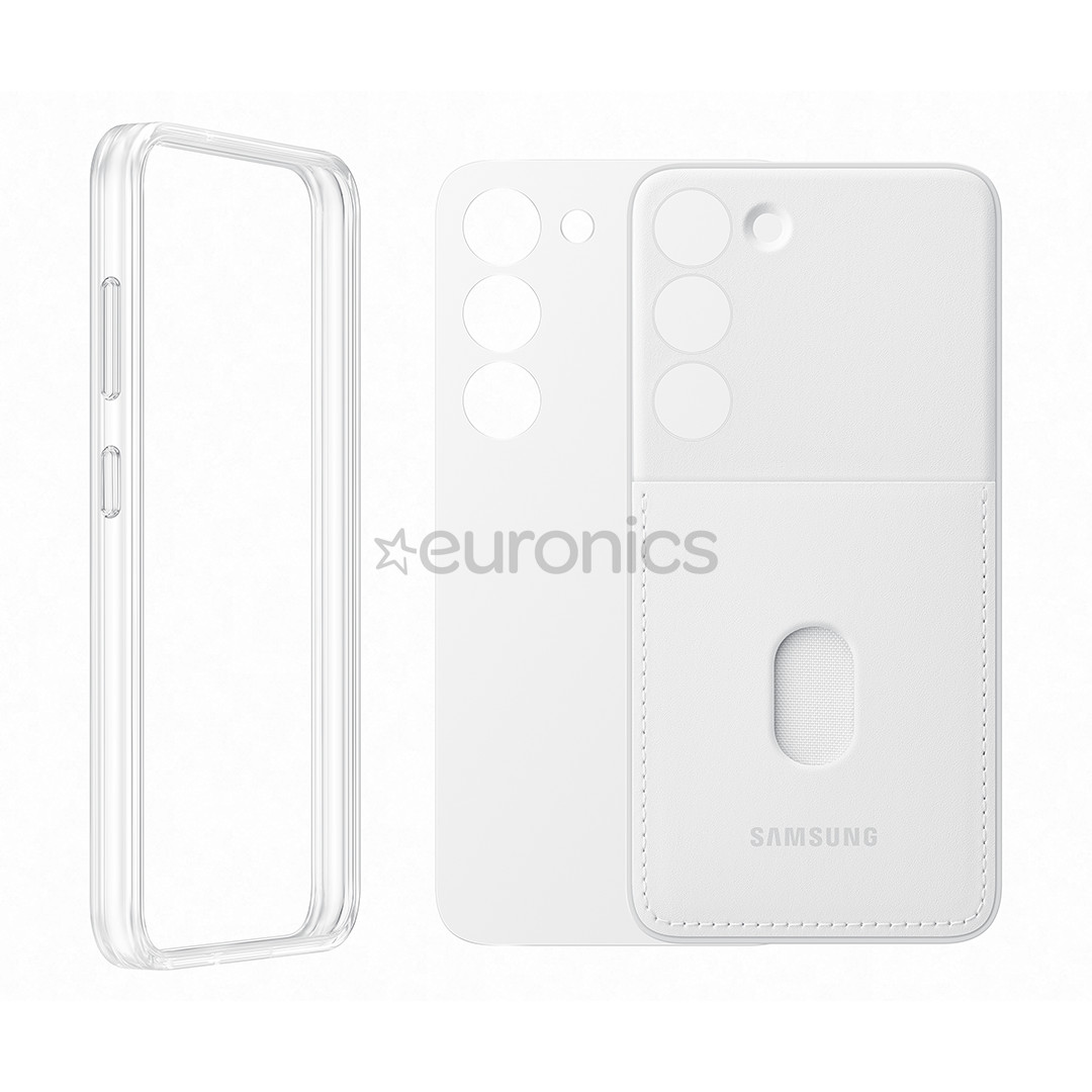 Samsung Frame cover, Galaxy S23, белый - Чехол для смартфона