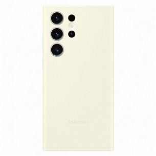 Samsung Silicone Cover, Galaxy S23 Ultra, бежевый - Чехол EF-PS918TUEGWW