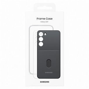 Samsung Frame cover, Galaxy S23+, black - Smart phone case