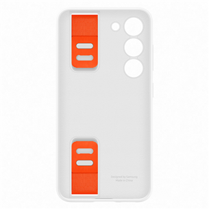 Samsung Silicone Grip Case, Galaxy S23, белый - Чехол