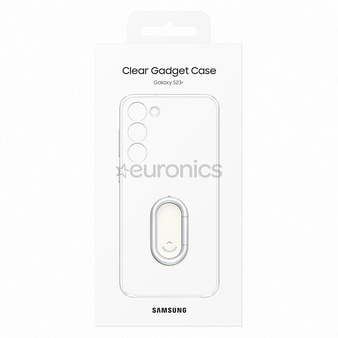 Samsung Clear Gadget Case, Galaxy S23+, läbipaistev - Nutitelefoni ümbris