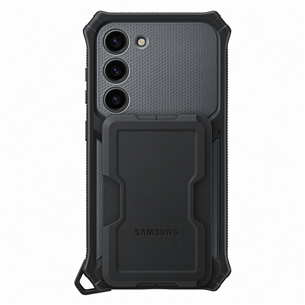 Samsung Rugged Gadget Case, Galaxy S23, титановый - Чехол для смартфона