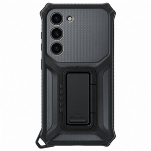 Samsung Rugged Gadget Case, Galaxy S23, титановый - Чехол для смартфона