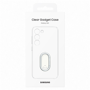 Samsung Clear Gadget Case, Galaxy S23, läbipaistev - Nutitelefoni ümbris