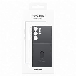 Samsung Frame Cover, Galaxy S23 Ultra, black - Smartphone case