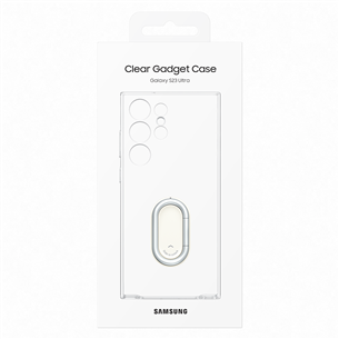 Samsung Clear Gadget Case, Galaxy S23 Ultra, läbipaistev - Nutitelefoni ümbris