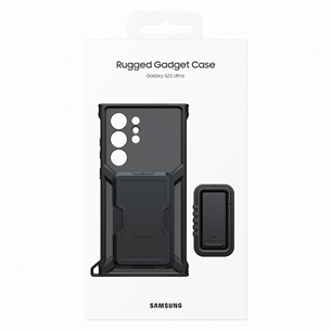 Samsung Rugged Gadget Case, Galaxy S23 Ultra, титановый - Чехол для смартфона