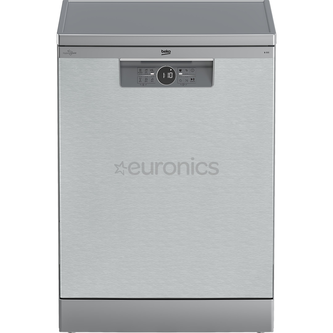 Beko Beyond, 14 place settings, width 60 cm, inox - Free standing Dishwasher