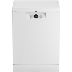 Beko Beyond, 14 place settings, width 60 cm, white - Free standing Dishwasher BDFN26430W