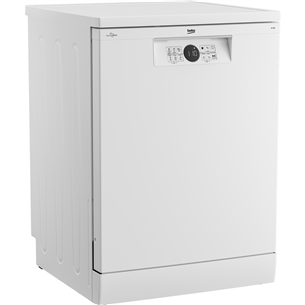 Beko Beyond, 14 place settings, width 60 cm, white - Free standing Dishwasher