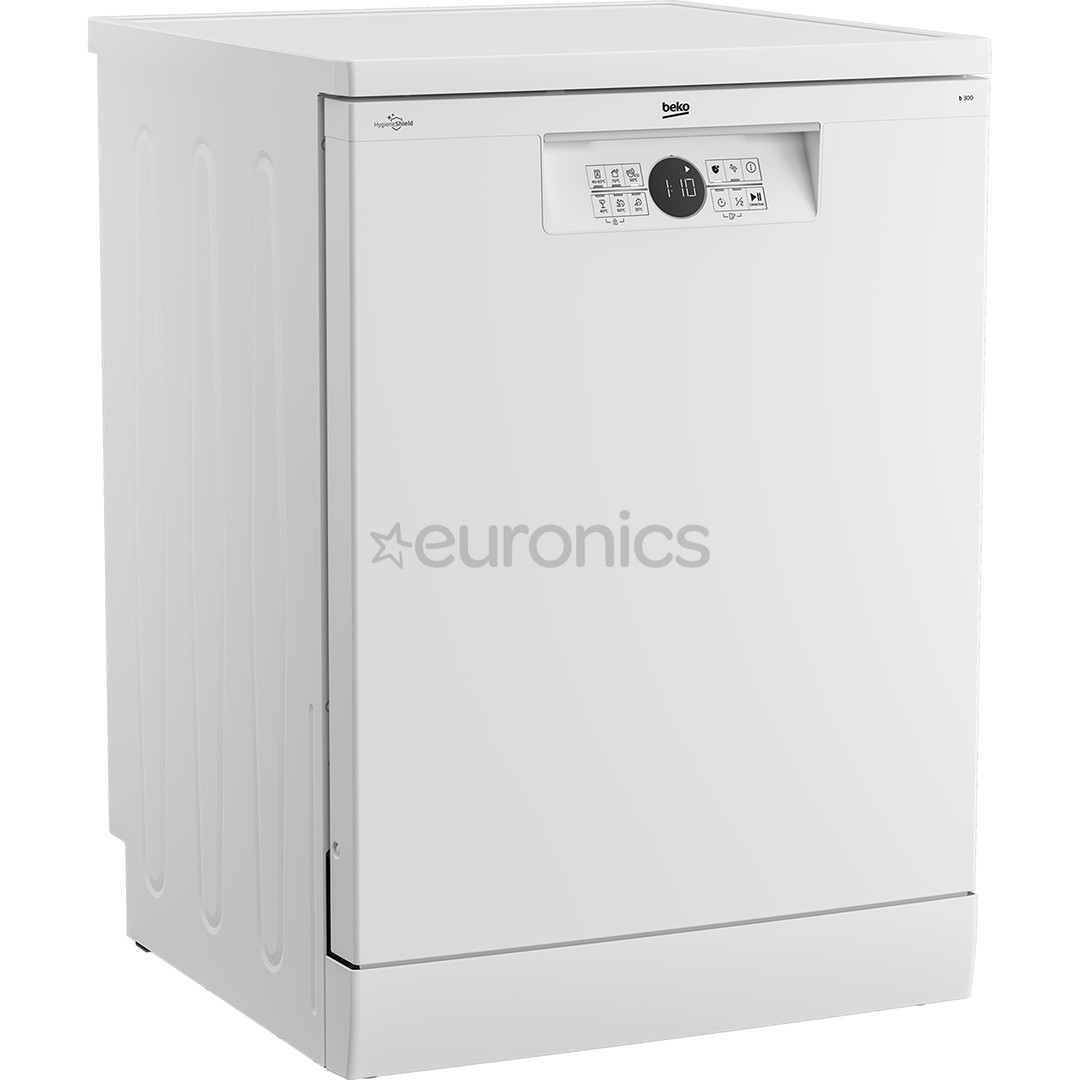 Beko Beyond, 14 комплектов посуды, белый - Отдельностоящая посудомоечная машина