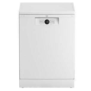 Beko Beyond, 16 place settings, width 60 cm, white - Freestanding Dishwasher BDFN26640WC