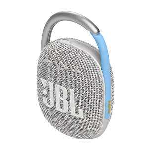 JBL Clip 4 Eco, white - Portable Wireless Speaker JBLCLIP4ECOWHT