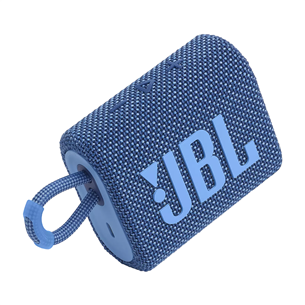 JBL GO 3 Eco, blue - Portable Wireless Speaker, JBLGO3ECOBLU