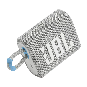 JBL GO 3 Eco, valge - Kaasaskantav juhtmevaba kõlar JBLGO3ECOWHT