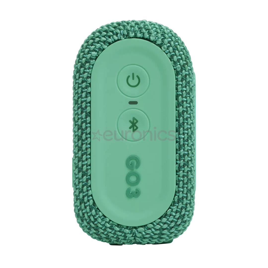 JBL GO 3 Eco, зеленый - Портативная беспроводная колонка
