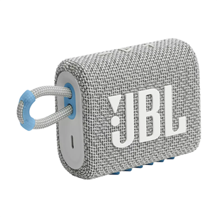 JBL GO 3 Eco, белый - Портативная беспроводная колонка