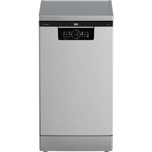 Beko Beyond, 11 place settings, width 45 cm, inox - Free standing Dishwasher BDFS26121QX