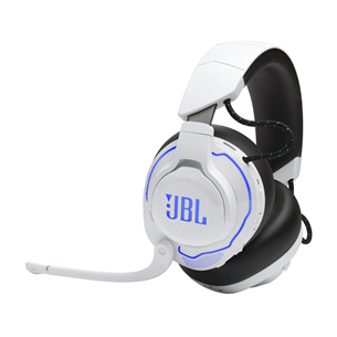 JBL Quantum 910P Console Wireless, valge - Mänguri juhtmevaba peakomplekt