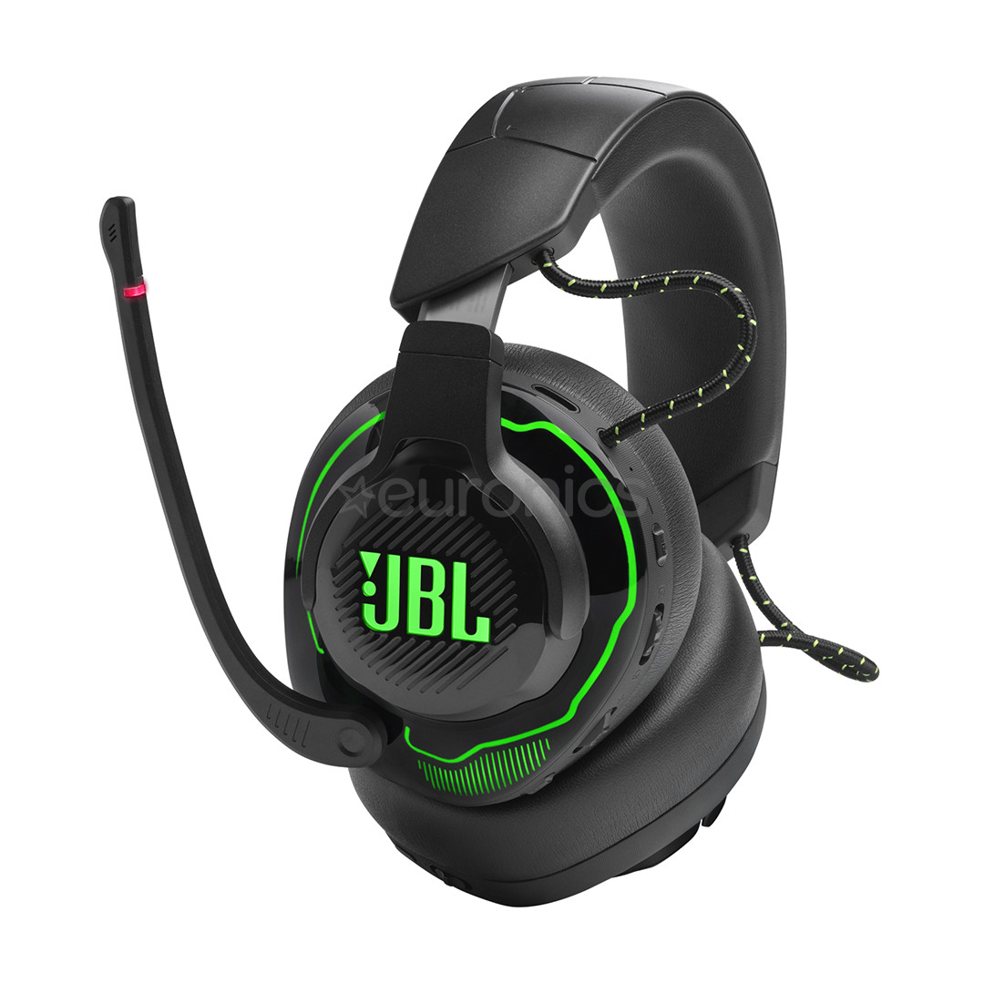 JBL Quantum 910X Console Wireless, must/roheline - Mänguri juhtmevaba peakomplekt