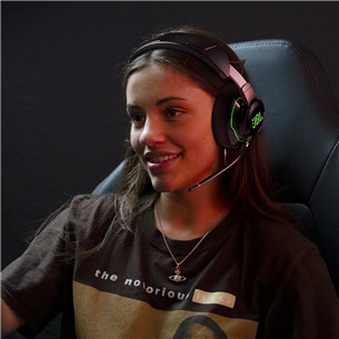 JBL Quantum 910X Console Wireless, must/roheline - Mänguri juhtmevaba peakomplekt