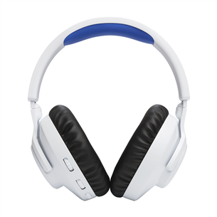 JBL Quantum 360P Console Wireless, Playstation, valge/sinine - Juhtmevabad kõrvaklapid
