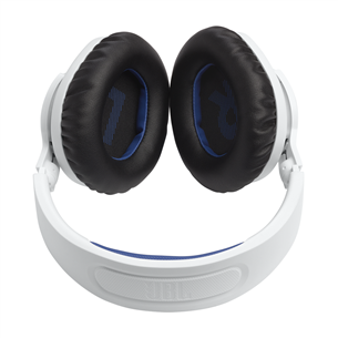 JBL Quantum 360P Console Wireless, Playstation, valge/sinine - Juhtmevabad kõrvaklapid