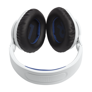 JBL Quantum 360P Console Wireless, Playstation, white/blue - Wireless headphones