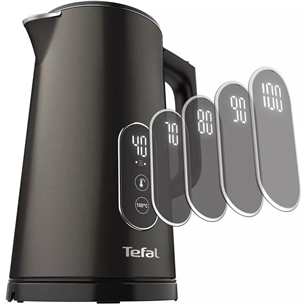 Tefal Digital, 1,7 л, 1800 Вт, серый - Чайник