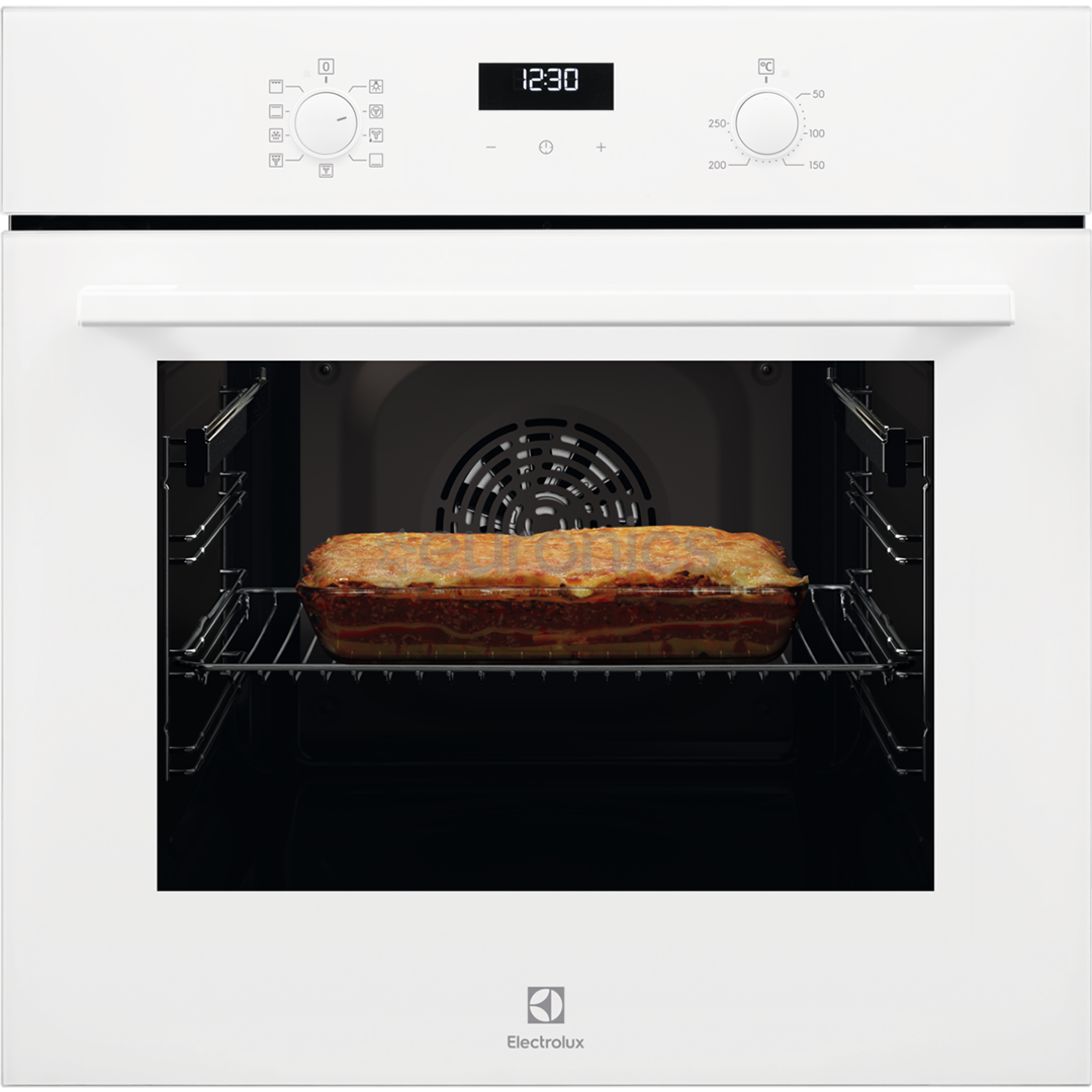 Electrolux SuroundCook 600, catalytic cleaning, 65 L, white - Built-in oven
