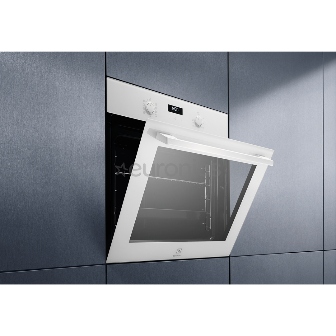 Electrolux SuroundCook 600, catalytic cleaning, 65 L, white - Built-in oven