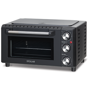 Stollar the Mini Oven, 13 L, 1000 W_ black - Mini oven STO713