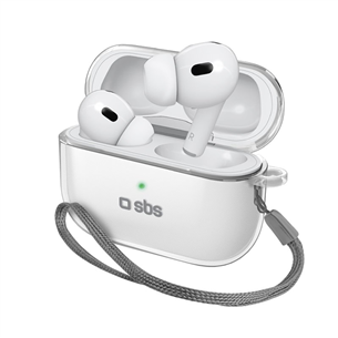 SBS, Apple AirPods Pro, silicone, clear  - Case