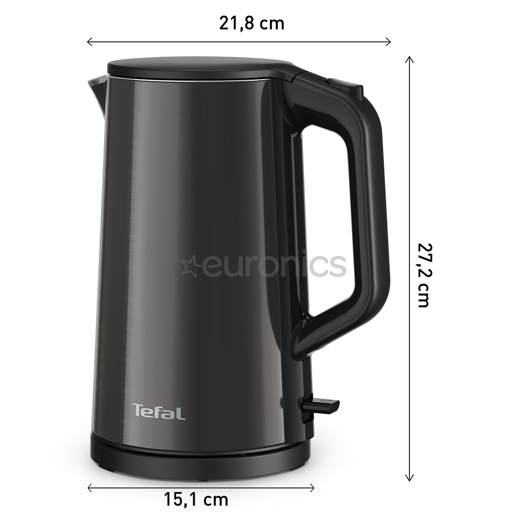 Tefal Double Layer, 1.5 L, 2000 W, grey - Kettle