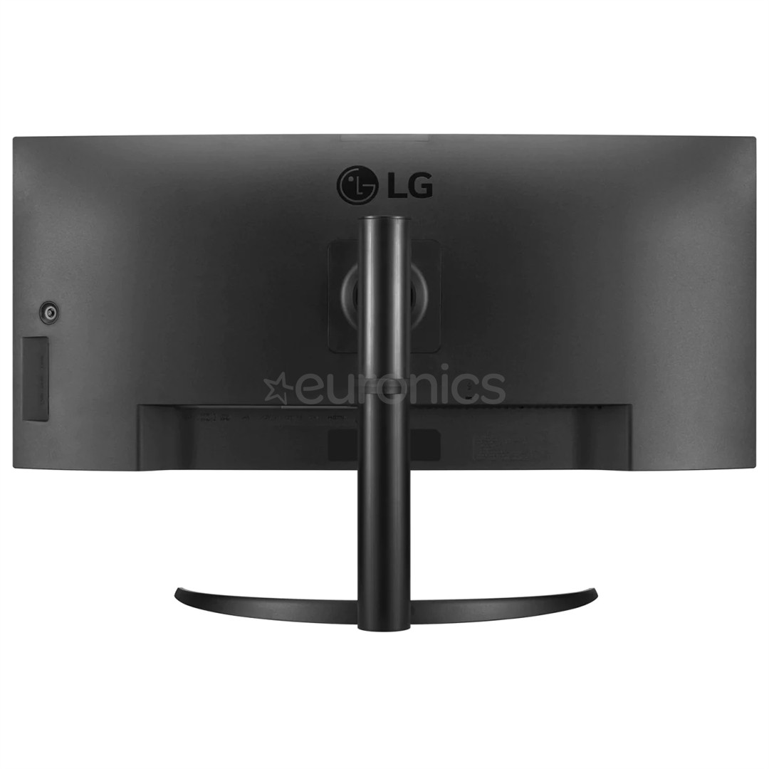 LG UltraWide WQ75C, 34'', QHD, LED IPS, USB-C, nõgus, must - Monitor