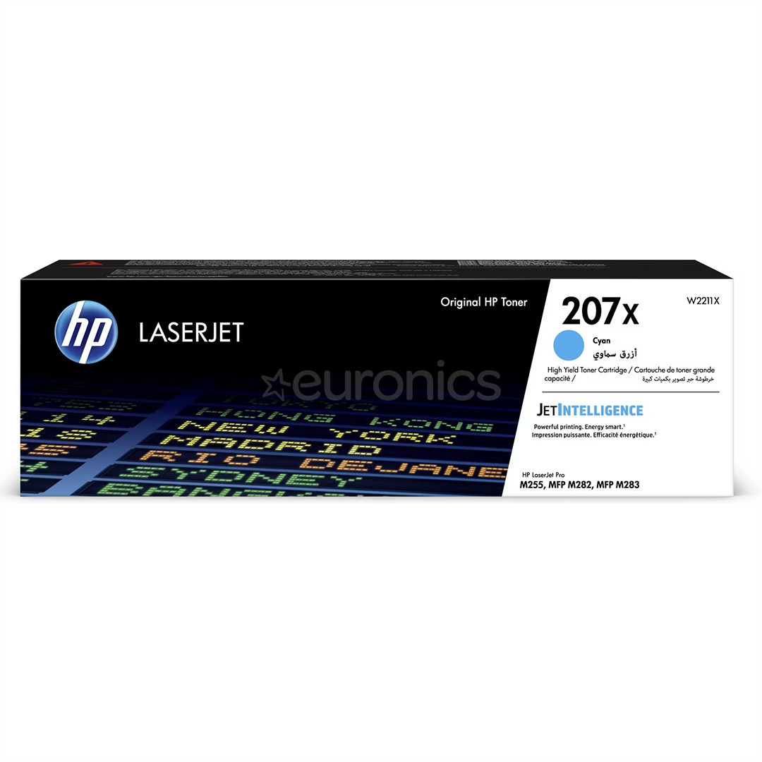 HP 207X, cyan - Toner
