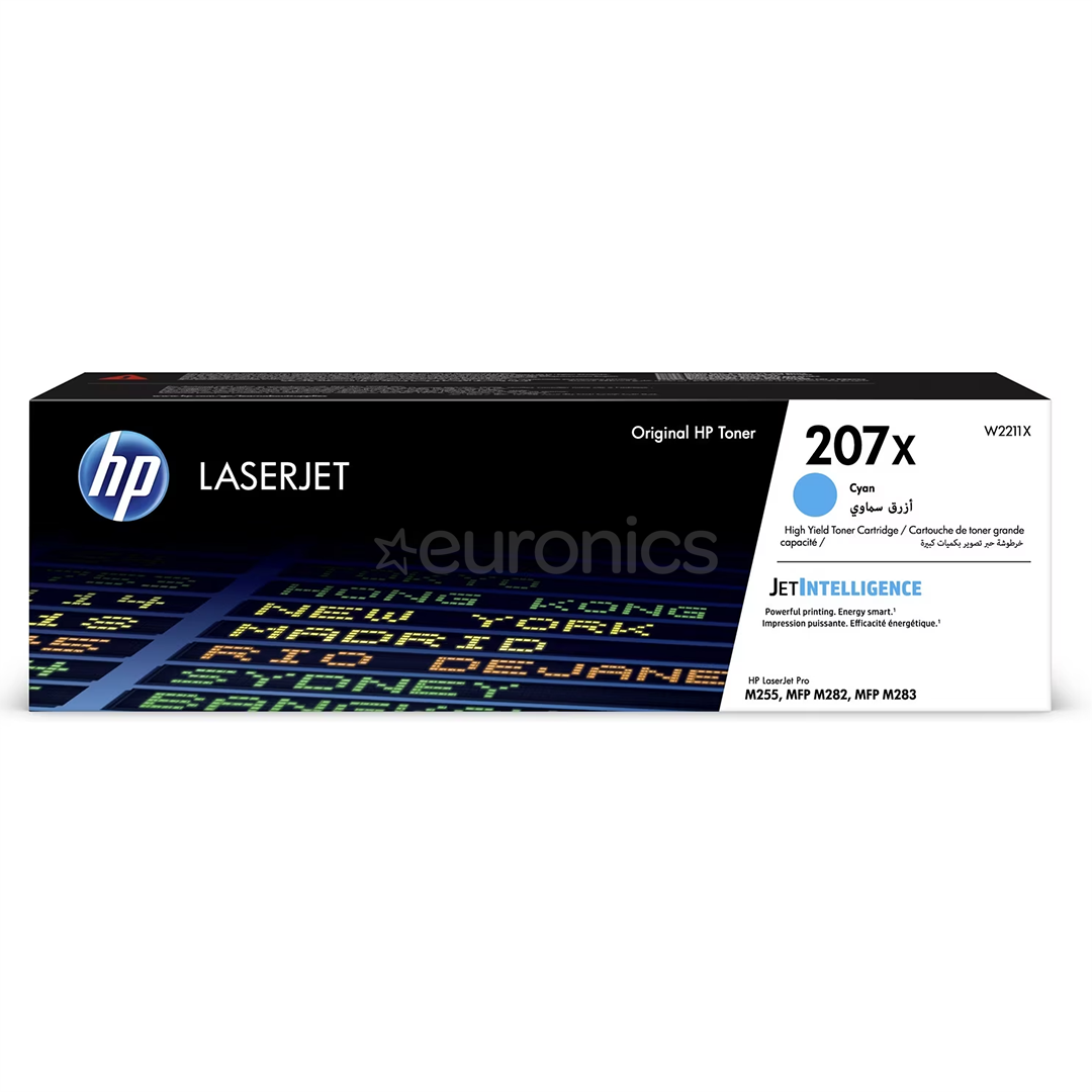 HP 207X, tsüään - Tooner