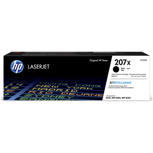 HP 207X, черный - Тонер